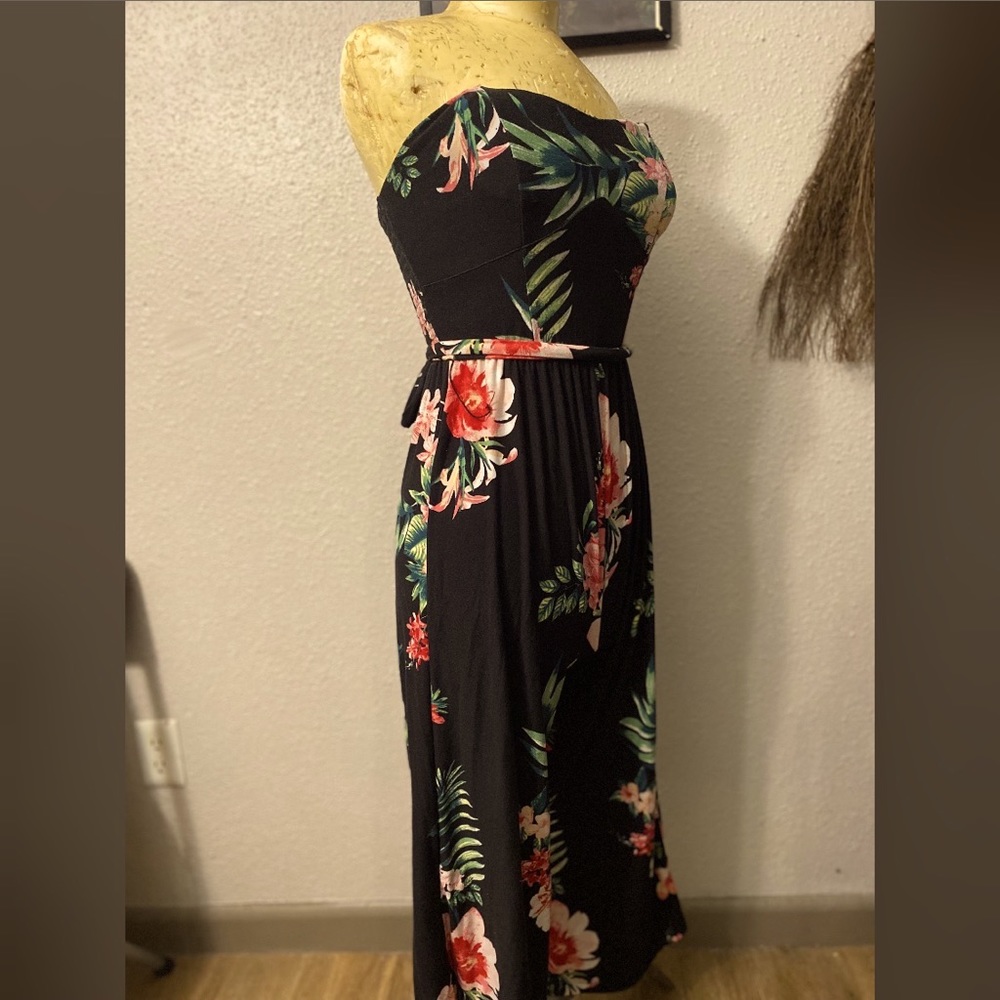 No Boundaries Strapless Jumpsuit